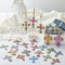 36PCS 5D Cross Diamond Painting Keychains – Double-Sided DIY Craft for Adults & Gifts